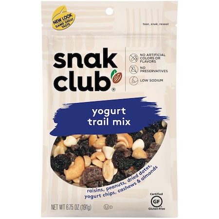 Snak Club Snak Club Yogurt Trail Mix 6.75 oz Bagged 1721455